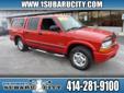Subaru City
4640 South 27th Street, Milwaukee , Wisconsin 53005 -- 877-892-0664
2003 Chevrolet S-10 LS Pre-Owned
877-892-0664
Price: $10,995
Call For a free Car Fax report
Click Here to View All Photos (28)
Call For a free Car Fax report
Description:
Â 