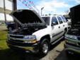 2003 Chevrolet Tahoe LS is a full sized 4 door SUV, V8 engine, 3rd row seating & leather! One of many 3rd row seat vehicles in stock!