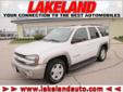 Lakeland
4000 N. Frontage Rd, Â  Sheboygan, WI, US -53081Â  -- 877-512-7159
2003 Chevrolet TrailBlazer LTZ
Price: $ 8,753
Check out our entire inventory 
877-512-7159
About Us:
Â 
Lakeland Automotive in Sheboygan, WI treats the needs of each individual