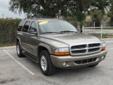 * note: This posting has been manually submitted by Paradise Coastal Automotive Inc.
Paradise Coastal Automotive Inc.
239-245-7195
2333 Fowler St
Ft Myers, FL 3390
2003 Dodge Durango 4dr 4x2 SLT Â Â $5,989.00
Click image to view more details
Vehicle