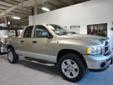 Baraboo Motors
640 Hwy 12, Baraboo, Wisconsin 53913 -- 877-587-6694
2003 Dodge Ram 1500 Pre-Owned
877-587-6694
Price: $12,423
At Baraboo Motors, we FULLY SAFETY INSPECT all of our pre-owned cars, trucks, vans, and SUV's before we allow them to be sold to