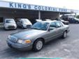 .
2003 Ford Crown Victoria
$4500
Call (912) 228-3108 ext. 21
Kings Colonial Ford
(912) 228-3108 ext. 21
3265 Community Rd.,
Brunswick, GA 31523
Lavishly luxurious, this 2003 Ford Crown Victoria represents a faultless convergence of unparalleled power and
