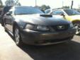 2003 Ford Mustang GT Convertible 4.6L Metallic Grey with Black Cloth Interior
5-Speed Manual Transmission, Power Windows and Locks, Power Seats, Cold A/C, Cruise, Tilt and VERY CLEAN!!!
This Mustang is in GREAT condition!! Female driven and very well