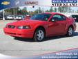 Bellamy Strickland Automotive
Bellamy Strickland Automotive
Asking Price: $6,999
Extra Nice!
Contact Used Car Department at 800-724-2160 for more information!
Click on any image to get more details
2003 Ford Mustang ( Click here to inquire about this