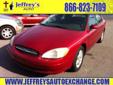 Price: $3995
Make: Ford
Model: Taurus
Color: Dk. Red
Year: 2003
Mileage: 156072
GOOD LOOKING TAURUS, NO ACCIDENT HISTORY, (FREE CAR FAX), TILT STEERING WHEEL, CRUISE CONTROL, AM-FM-CD PLAYER, FACTORY ALLOY WHEELS, POWER WINDOWS, POWER DOOR LOCKS. NO