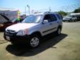 Great sized 4 door SUV, nice 2003 Honda CRV has a 4 cylinder engine giving it great gas mileage!