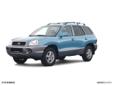 Rick Weaver Easy Auto Credit
Click to learn more 814-860-4568
2003 Hyundai Santa Fe 4DR GLS 4WD AUTO 3.5L V6
Â Price: $ 6,988
Â 
Click to learn more 
814-860-4568 
OR
Call us for more info about Compelling vehicle
Drivetrain:
AWD
Transmission:
Not