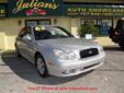Julian's Auto Showcase
6404 US Highway 19, New Port Richey, Florida 34652 -- 888-480-1324
2003 Hyundai Sonata 4dr Sdn I4 Auto Pre-Owned
888-480-1324
Price: $6,999
Free CarFax Report
Click Here to View All Photos (27)
Free CarFax Report
Description:
Â 
We