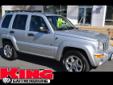 King VW
979 N. Frederick Ave., Gaithersburg, Maryland 20879 -- 888-840-7440
2003 Jeep Liberty Limited Pre-Owned
888-840-7440
Price: $7,891
Click Here to View All Photos (21)
Description:
Â 
WOW! What a DEAL! 2003 Jeep Liberty Limited 4X4 has been MD