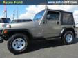 Â .
Â 
2003 Jeep Wrangler
$13800
Call (228) 207-9806 ext. 204
Astro Ford
(228) 207-9806 ext. 204
10350 Automall Parkway,
D'Iberville, MS 39540
A low mileage automatic Jeep-in outstanding condition for the year.
Vehicle Price: 13800
Mileage: 64259
Engine: