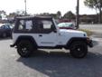 Â .
Â 
2003 Jeep Wrangler Sport
$12000
Call (912) 228-3108 ext. 211
Kings Colonial Ford
(912) 228-3108 ext. 211
3265 Community Rd.,
Brunswick, GA 31523
This fun Jeep Wrangler Sport comes with the tan cloth interior and tan soft cover top. The automatic