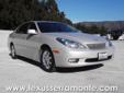 Lexus of Serramonte
Our passion is providing you with a world-class ownership experience.
2003 Lexus ES ( Click here to inquire about this vehicle )
Asking Price $ 14,881.00
If you have any questions about this vehicle, please call
Internet Team
