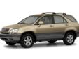 Honda of the Avenues
11333 Phillips Hwy, Jacksonville, Florida 32256 -- 904-434-4718
2003 Lexus RX 300 Pre-Owned
904-434-4718
Price: $9,799
Free Handheld Navigation With Purchase! Must ask for Rory to Receive Navigation!
Free Handheld Navigation With
