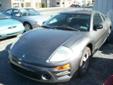 2003 Mitsubishi Eclipse GS - $3,495
2.4L, 4cyl, automatic, FWD, black interior, gray exterior, alloy wheels, spoiler, 2nd row bucket seats, center console, power steering, tilt steering, power windows, cruise control, power door locks, rear defrost,
