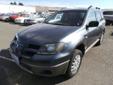 .
2003 Mitsubishi Outlander LS
$4995
Call (509) 203-7931 ext. 125
Tom Denchel Ford - Prosser
(509) 203-7931 ext. 125
630 Wine Country Road,
Prosser, WA 99350
Accident Free Auto Check Report. Fun and sporty!! New Inventory*** If you've been seeking just