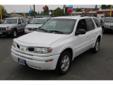 2003 Oldsmobile Bravada
Vehicle Information
Year: 2003
Make: Oldsmobile
Model: Bravada
Body Style: SUV
Interior: Pewter
Exterior: Arctic White
Engine: 4L NA I6 double overhead cam
Transmission: 4 Spd Automatic
Miles: 230963
VIN: 1GHDT13S732361417
Stock #:
