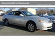 2003 Toyota Solara SE - $4,495
-MULTI-POINT INSPECTED, AND STATE INSPECTION COMPLETED- PRICED BELOW MARKET! THIS CAMRY SOLARA WILL SELL FAST! -GREAT GAS MILEAGE- -POPULAR COLOR COMBO- This Camry Solara looks great with a clean Black interior and Silver