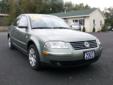 Rome PreOwned Auto Sales
2003 Volkswagen Passat GLS Pre-Owned
Make
Volkswagen
Year
2003
Body type
Coupe
Engine
I-4 cyl
Transmission
5-Speed Automatic
Condition
Used
Exterior Color
green
Stock No
10320A
Mileage
113583
Model
Passat
VIN
wvwpd63b83p337742
