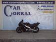 .
2003 Yamaha YZF 600
$2900
Call (618) 342-4095 ext. 525
Car Corral
(618) 342-4095 ext. 525
630 McCawley Ave,
Flora, IL 62839
4 cylinders 4-stroke
599 cc (36.6 cubic inches)
Water cooled
99.39 HP (73.1 kW) @ 11500 rpm
Cable operated
Valves
DOHC, variable