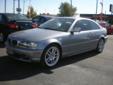 Perry's Car Company
Phone: 316â262â0555
2348 South Broadway
Wichita, KS
We have financing available!!!!!
2004 BMW 3 Series
Price: $15999
Year:
2004
VIN:
WBABD53454PL11538
Make:
BMW
Mileage:
56218
Model:
3 Series
Transmision:
Automatic
Body:
Coupe