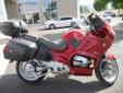.
2004 BMW R 1150 RT (ABS)
$5995
Call (505) 716-4541 ext. 299
Sandia BMW Motorcycles
(505) 716-4541 ext. 299
6001 Pan American Freeway NE,
Albuquerque, NM 87109
RECENT SERVICE BEAUTIFUL COLOR!2004 R1150RT PIEDMONT RED 75K MILES RECENT SERVICE ABS HEATED