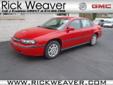 Rick Weaver Easy Auto Credit
Contact for more details 814-860-4568
2004 Chevrolet Impala SDN
Low mileage
Â Price: $ 8,988
Â 
Contact for more details 
814-860-4568 
OR
Inquire about this Awesome vehicle
Interior:
Medium Gray
Drivetrain:
FWD
Mileage:
91373