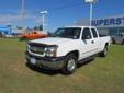 Orr Honda
4602 St. Michael Dr., Texarkana, Texas 75503 -- 903-276-4417
2004 Chevrolet Silverado 1500-4 WD Pre-Owned
903-276-4417
Price: $11,995
Receive a Free Vehicle History Report!
Click Here to View All Photos (23)
Receive a Free Vehicle History