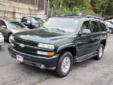 Â .
Â 
2004 Chevrolet Tahoe
$13995
Call 866-455-1219
Stamas Auto & Truck Center
866-455-1219
1045 Cranston St,
Cranston, RI 02920
You will love this Green Green 2004 Chevrolet Tahoe Z71! This vehicle is powered by a V8 5.3L engine with , an Automatic