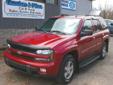 Price: $10975
Make: Chevrolet
Model: Trailblazer
Color: Medium Red Metallic
Year: 2004
Mileage: 77000
Check out this Medium Red Metallic 2004 Chevrolet Trailblazer LS with 77,000 miles. It is being listed in Sidney, NY on EasyAutoSales.com.
Source: