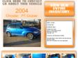 Chrysler PT Cruiser Touring Edition Unspecified Blue 130582 4-Cylinder L4, 2.4L; DOHC 16V; Turbo2004 SUV Arandas Auto Sales 414-649-8500