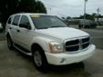 2004 Dodge Durango 4dr Limited
Exterior White. Interior.
112,249 Miles.
4 doors
Rear Wheel Drive
SUV
Contact Ideal Used Cars, Inc 239-337-0039
2733 Fowler St, Fort Myers, FL, 33901
Vehicle Description
dgn5OV asv5GT gmvw3A kn29OW
