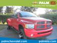 Palm Chevrolet Kia
Hassle Free / Haggle Free Pricing!
2004 Dodge Ram Pickup 3500 ( Click here to inquire about this vehicle )
Asking Price $ 21,800.00
If you have any questions about this vehicle, please call
Internet Sales
888-587-4332
OR
Click here to