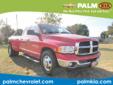 Palm Chevrolet Kia
The Best Price First. Fast & Easy!
2004 Dodge Ram Pickup 3500 ( Click here to inquire about this vehicle )
Asking Price $ 19,800.00
If you have any questions about this vehicle, please call
Internet Sales
888-587-4332
OR
Click here to