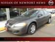 Â .
Â 
2004 Dodge Stratus
$5990
Call (757) 772-0512 ext. 182
Nissan of Newport News
(757) 772-0512 ext. 182
12925 Jefferson Avenue,
Newport News, VA 23608
2.7L V6 24V FFV. Flex Fuel! Move quickly! Dodge has done it again! They have built some outstanding