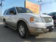 Â .
Â 
2004 Ford Expedition
$11995
Call 888-551-0861
Hammond Autoplex
888-551-0861
2810 W. Church St.,
Hammond, LA 70401
This 2004 Ford Expedition 4dr Eddie Bauer Edition SUV features a 5.4L V8 PFI SOHC 16V 8cyl Gasoline engine. It is equipped with a 4