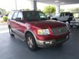 .
2004 Ford Expedition Eddie Bauer
$7903
Call (863) 877-3509 ext. 137
Lake Wales Chrysler Dodge Jeep
(863) 877-3509 ext. 137
21529 US 27,
Lake Wales, FL 33859
People Mover. JUST REPRICED FROM $10,900, $1,700 below NADA Retail! Eddie Bauer trim, Red Fire
