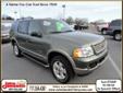 John Sauder Chevrolet
2004 Ford Explorer Eddie Bauer Pre-Owned
$10,949
CALL - 717-354-4381
(VEHICLE PRICE DOES NOT INCLUDE TAX, TITLE AND LICENSE)
Year
2004
Exterior Color
Dk. Green
Transmission
Automatic With Overdrive
Condition
Used
Engine
6 Cyl. 4.0