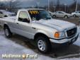 Mullinax Ford East
Wickliffe, OH
440-833-2567
Mullinax Ford East
2004 FORD Ranger Reg Cab 3.0L XLT
Year
2004
Interior
BLACK
Make
FORD
Mileage
21861 
Model
Ranger Reg Cab 3.0L XLT
Engine
3.0L V6
Color
SILVER
VIN
1FTYR10U24PA45939
Stock
4PA45939
Warranty