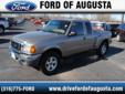 Steven Ford of Augusta
We Do Not Allow Unhappy Customers!
Â 
2004 Ford Ranger ( Click here to inquire about this vehicle )
Â 
If you have any questions about this vehicle, please call
Ask For Brad or Kyle 888-409-4431
OR
Click here to inquire about this