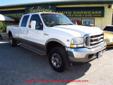 Julian's Auto Showcase
6404 US Highway 19, New Port Richey, Florida 34652 -- 888-480-1324
2004 Ford SUPER DUTY F-250 Crew Cab King Ranch 4WD Pre-Owned
888-480-1324
Price: $12,999
Free CarFax Report
Click Here to View All Photos (27)
Free CarFax Report