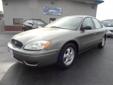 2004 Ford Taurus SES - $5,869
More Details: http://www.autoshopper.com/used-cars/2004_Ford_Taurus_SES_Lawrenceburg_TN-42364116.htm
Click Here for 7 more photos
Miles: 120361
Engine: 3.0L V6
Stock #: TT206526
Williams Auto Sales
931-762-9525