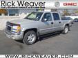 Rick Weaver Easy Auto Credit
Click to learn more 814-860-4568
2004 GMC Sierra 1500 SLE
Â Price: $ 16,988
Â 
Click to learn more 
814-860-4568 
OR
Please visit our website for Super vehicles
Vin:
2GTEK13T841335223
Engine:
8 Cyl.
Transmission:
Automatic