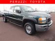 2004 GMC Sierra 2500 HD - $15,890
4-Wheel Drive, Multi-Zone Air Conditioning, and Automatic Headlights -New Arrival- -Carfax One Owner- -Low Mileage- This Polo Green Metallic 2004 GMC Sierra 2500HD Ext Cab 157.5"" WB 4WD is priced to sell fast! Give us a