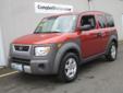 Campbell Nelson Nissan VW
Campbell Nelson Nissan VW
Asking Price: $12,950
Customer Driven Dealership!
Contact Friendly Sales Consultants at 800-552-2999 for more information!
Click here for finance approval
2004 Honda Element ( Click here to inquire about