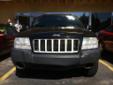 2004 Jeep Grand Cherokee Laredo Metallic Black with Tan Leather Interior
Power Windows and Locks, Power Seats, Power Sun Roof, Cruise, Tilt, AM/FM Stereo CD, Automatic Transmission, Cold AC and Alloy Wheels
The Jeep has LOW miles and runs EXCELLENT!!