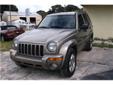 .
2004 Jeep Liberty Limited Edition
$7985
Call (863) 852-1672 ext. 363
Corona Auto Sales
(863) 852-1672 ext. 363
1625 US Highway 92 West ,
Auburndale, FL 33823
4dr 4x2, 4-spd, 6-cyl 210 hp hp engine, MPG: 17 City22 Highway. The standard features of the