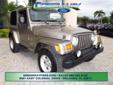 Greenway Ford
2004 JEEP WRANGLER 2dr Sahara Pre-Owned
Model
WRANGLER
Year
2004
Exterior Color
GOLD
Body type
SUV
Price
$11,995
Engine
4.0L SMFI I6 "POWER TECH" ENGINE
Mileage
136700
Trim
2dr Sahara
VIN
1J4FA59S34P742442
Condition
Used
Transmission