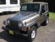 Â .
Â 
2004 Jeep Wrangler
$12998
Call 503-623-6686
McMullin Motors
503-623-6686
812 South East Jefferson,
Dallas, OR 97338
This Jeep has a soft top and 5 speed transmission. Comes with alloys and a nice set of all terrain tires. This would make a great go