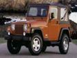 PowerTech 4.0L I6. 5 speed manual! All smiles! You don`t have to worry about depreciation on this gorgeous 2004 Jeep Wrangler! The guy before you got it all! What a guy! New Car Test Drive said; ...stiff new chassis; compliant new suspension; smoother;