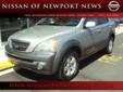 Â .
Â 
2004 Kia Sorento
$9999
Call (888) 692-6988 ext. 11
Nissan of Newport News
(888) 692-6988 ext. 11
12925 Jefferson Avenue,
Newport News, VA 23608
4WD, MANAGER'S SPECIAL, and SUPER CLEAN. Wow! Where do I start?! At Nissan of Newport News, YOU'RE #1! How